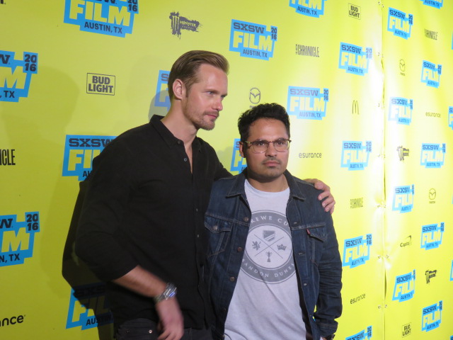 Alexander Skarsgard & Michael Pena; Photo by Daniel S Levine