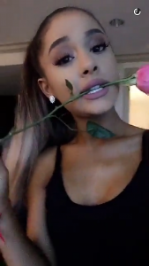 Ariana Grande Snapchat