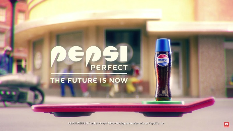 screenshot from Pepsi YouTube video