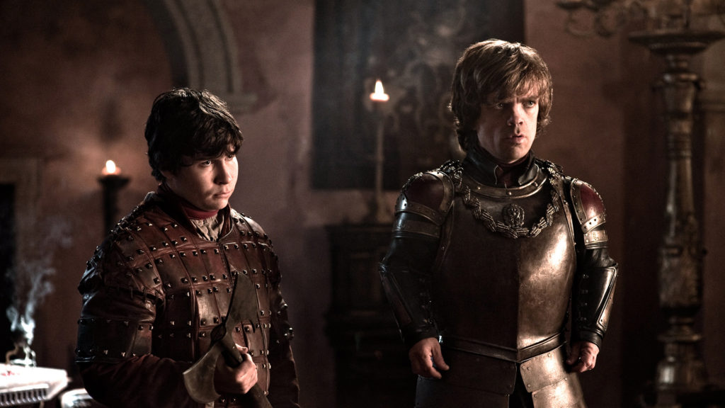 Pod and Tyrion at Blackwater