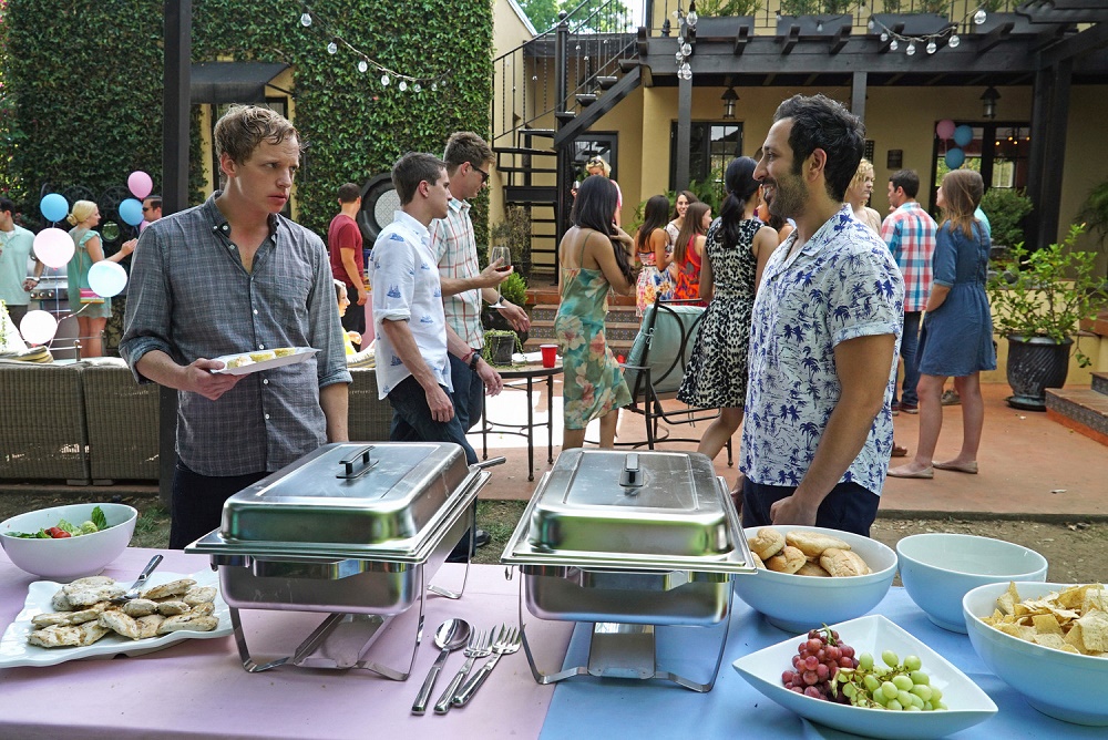 YOU'RE THE WORST -- "The Heart is a Dumb Dumb" -- Episode 213 (Airs Wednesday, December 9, 10:30 pm e/p) Pictured: Chris Geere as Jimmy, Desmin Borges as Edgar. CR: Byron Cohen/FX