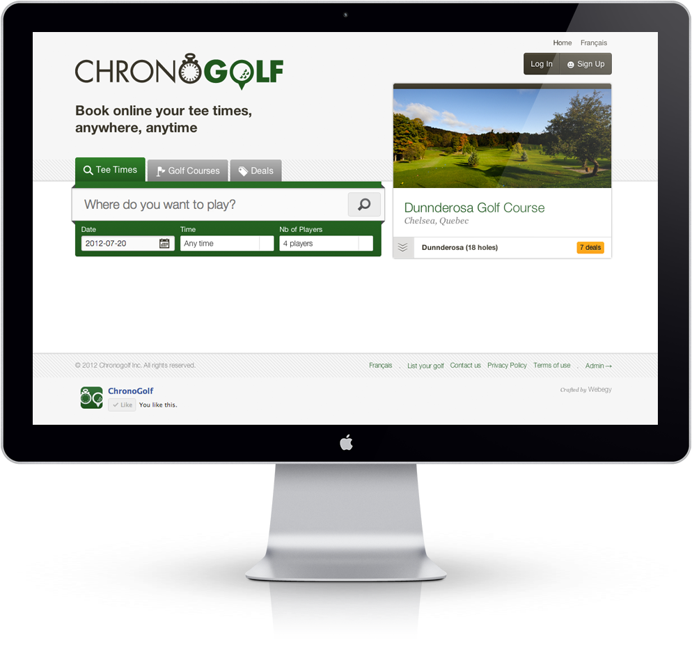 Book a Tee Time