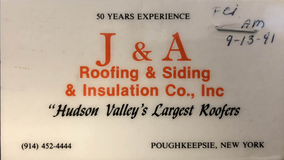 J&A Roofing job