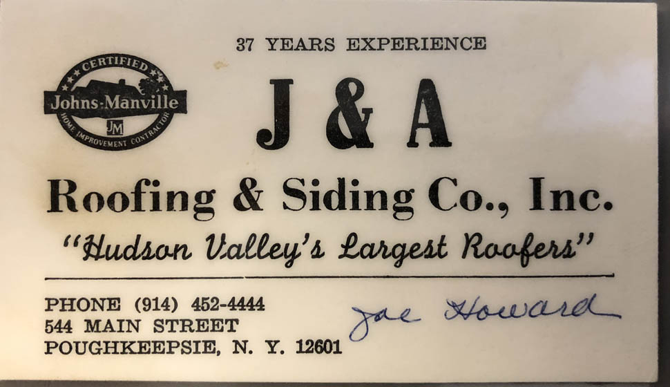 J&A Roofing job