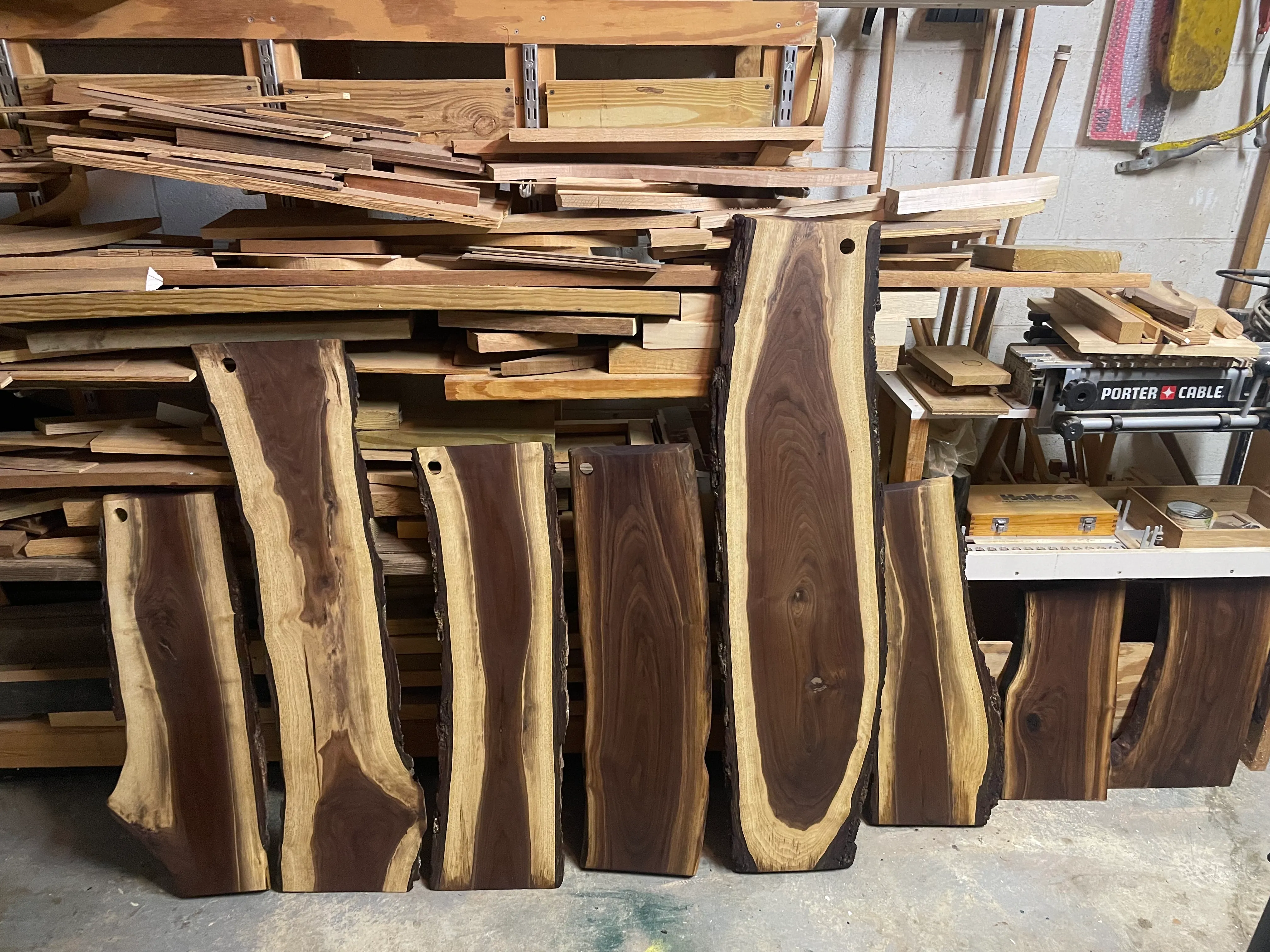 The Board &mdash; handmade Tennessee black walnut