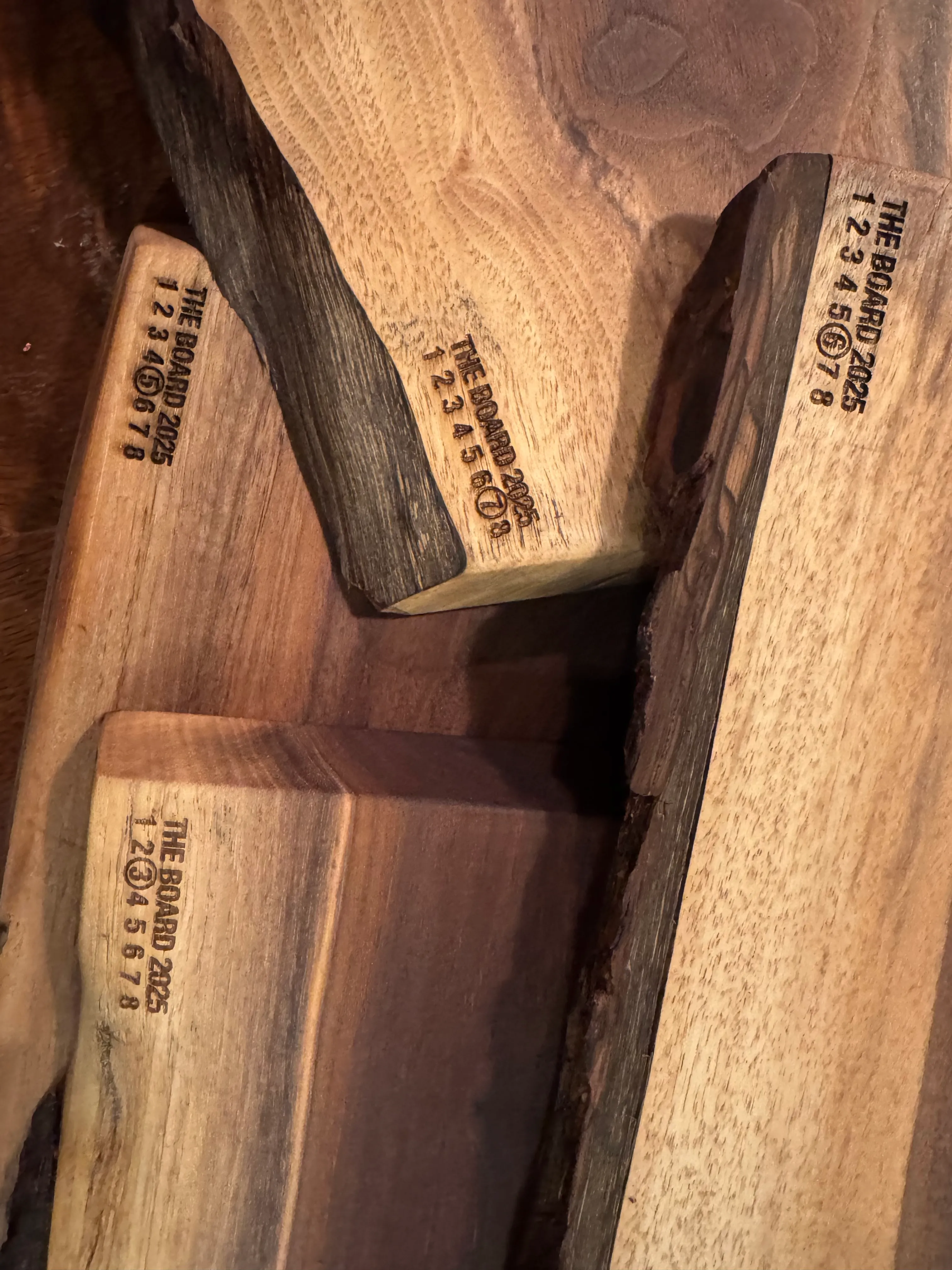 Branded board ends &mdash; THE BOARD 2025