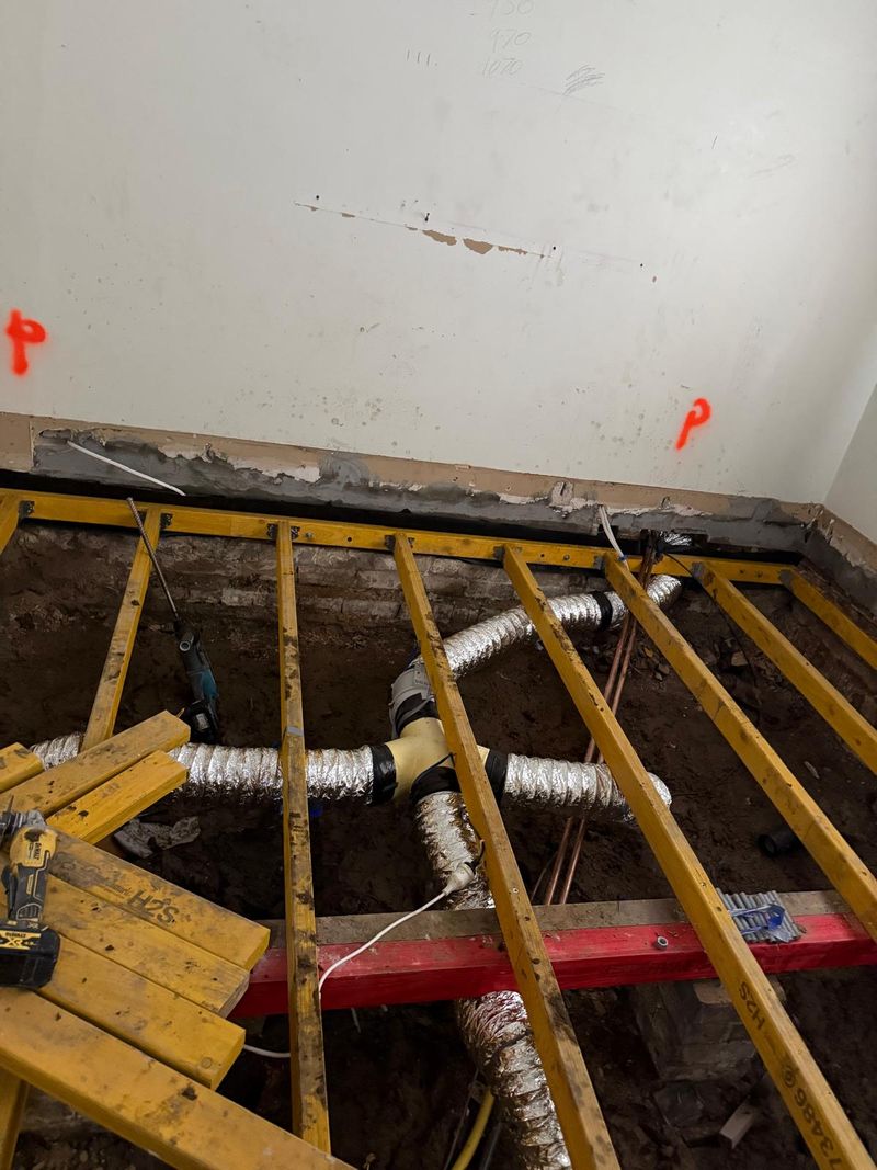 Subfloor ventilation fan installed under a Sydney home
