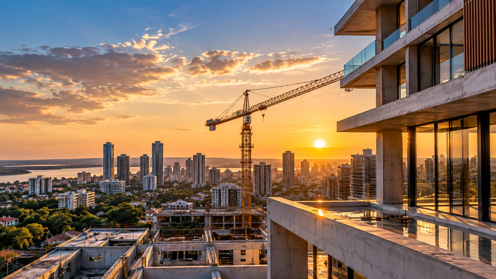 Desarrollo inmobiliario contemporáneo