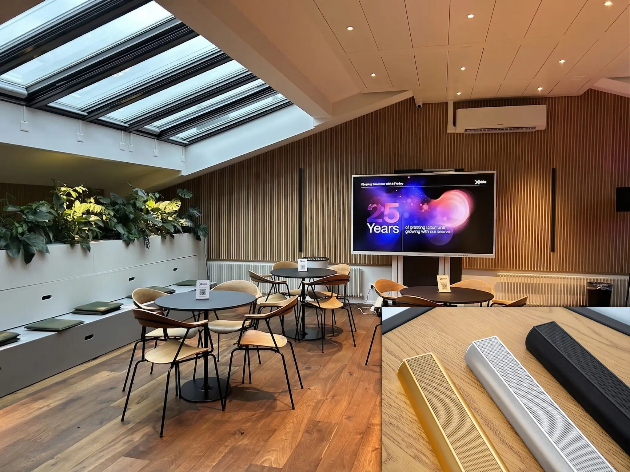 Neue Lautsprecher Visualisierung