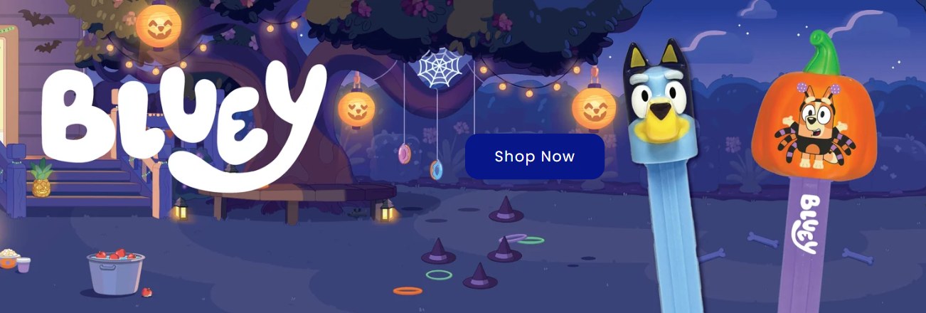 PEZ US home page banner