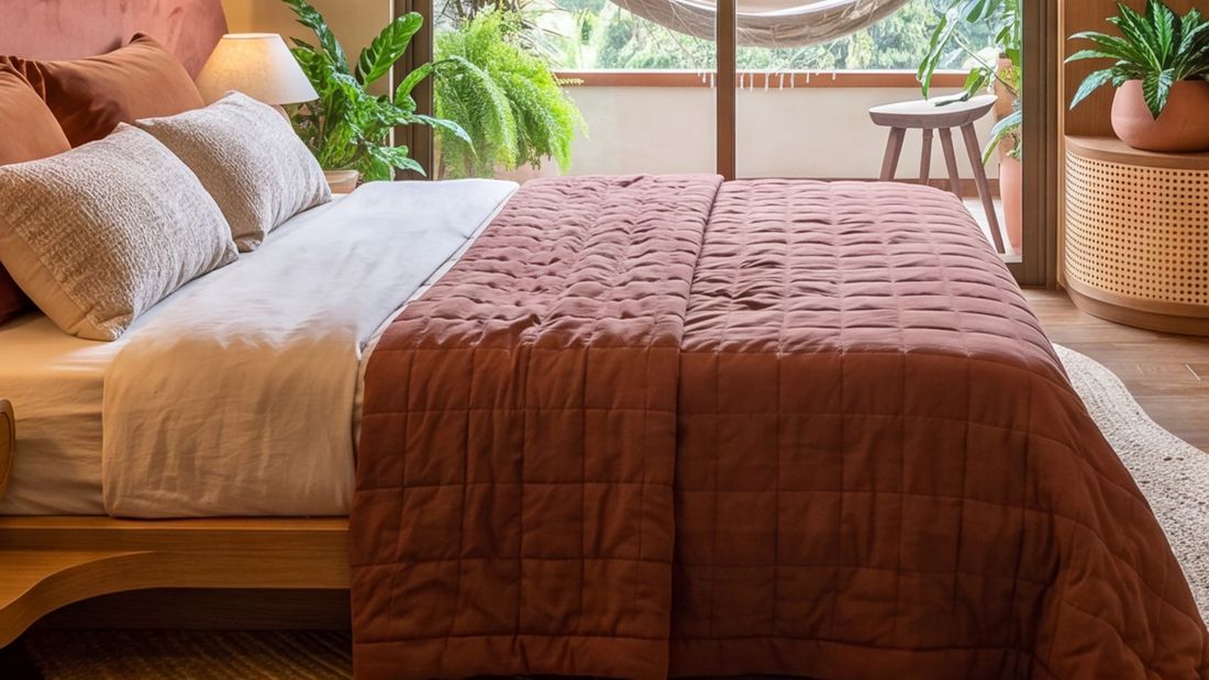 A mesma cama com o acabamento especificado no prompt