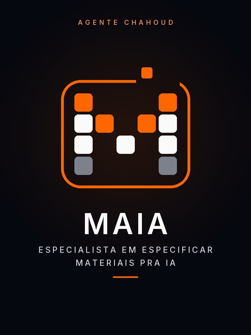 Maia, agente de IA especialista em especificar materiais