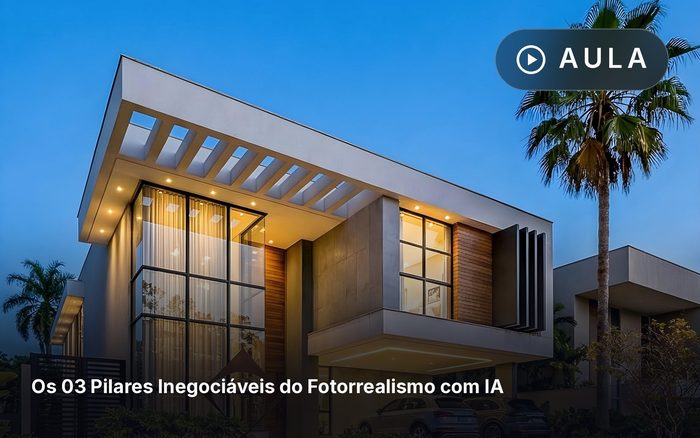 Aula: Os 03 Pilares Inegociáveis do Fotorrealismo com IA