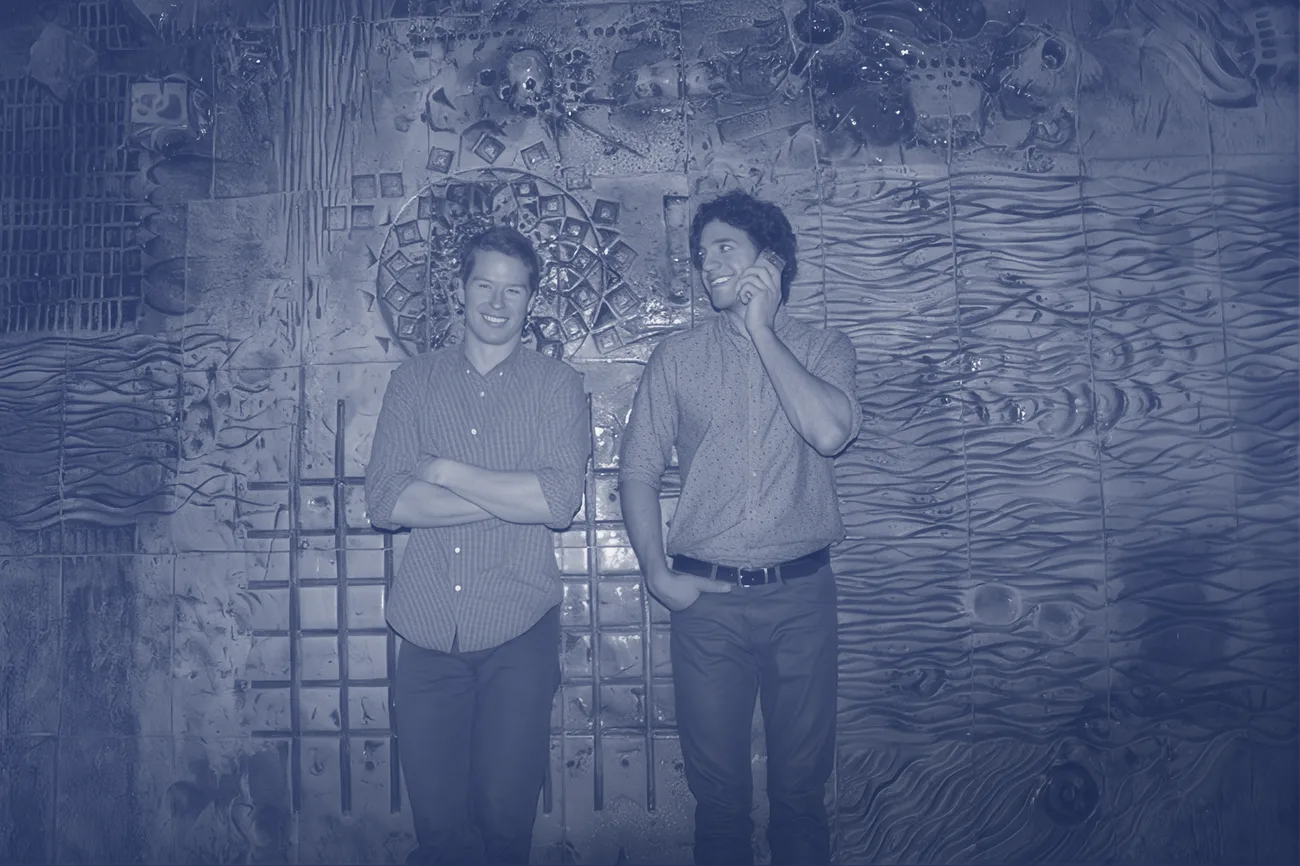 Guusto co-founders Skai and Joe in 2013