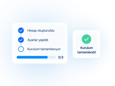 Hızlı ve Ücretsiz Kurulum