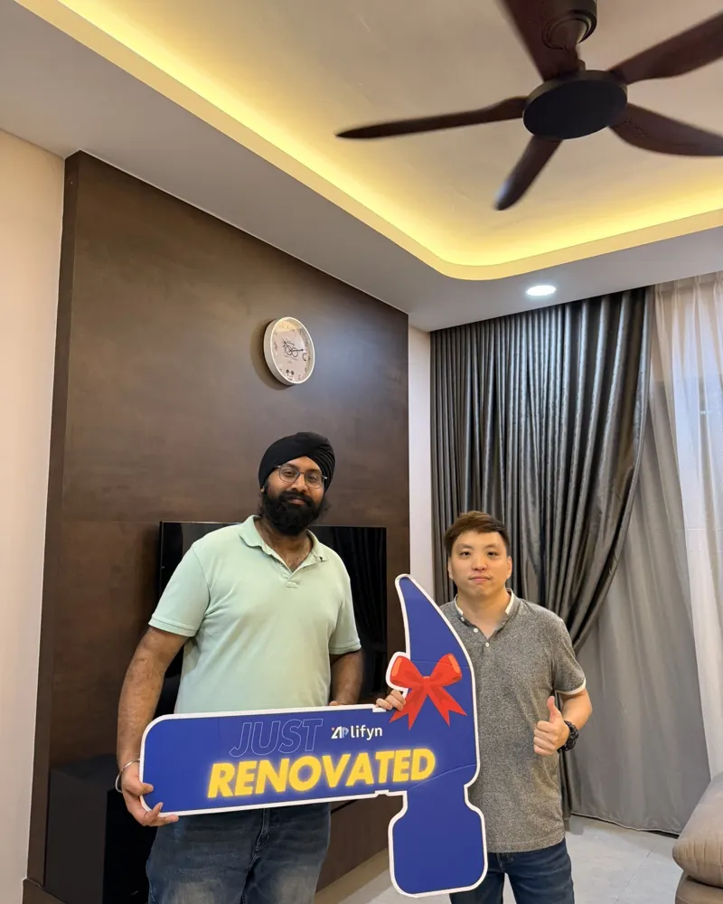 Condo renovation handover with owner – rental property renovation and property management in KL and Johor Bahru