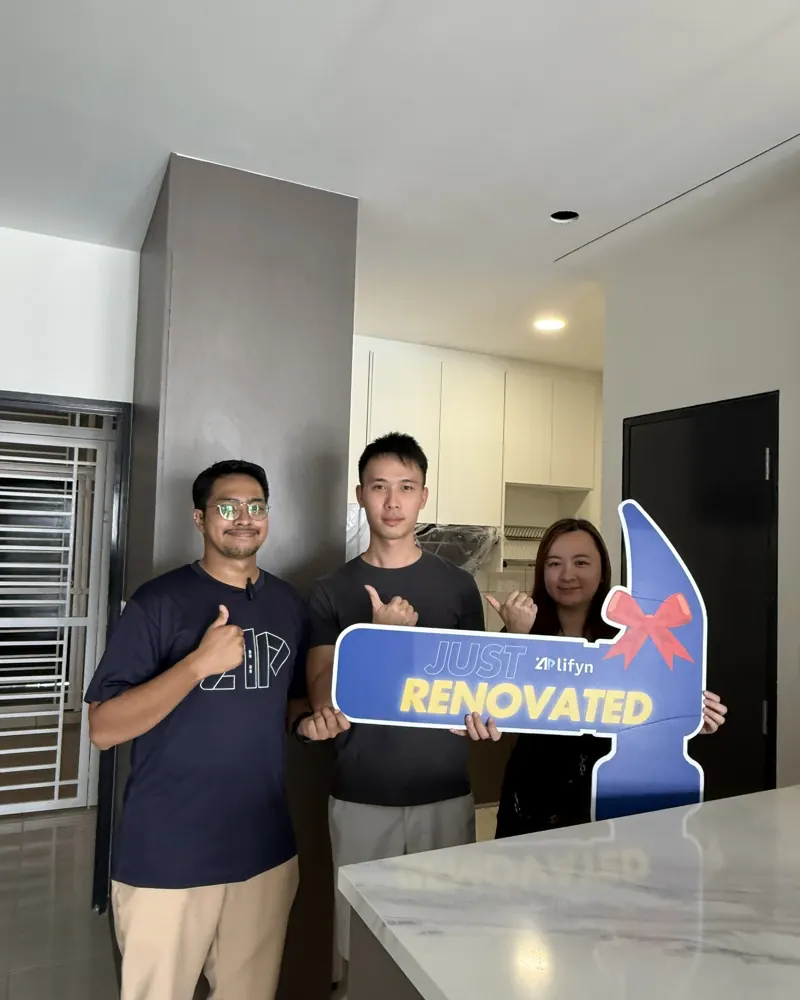 Condo renovation handover with owner – rental property renovation and property management in KL and Johor Bahru