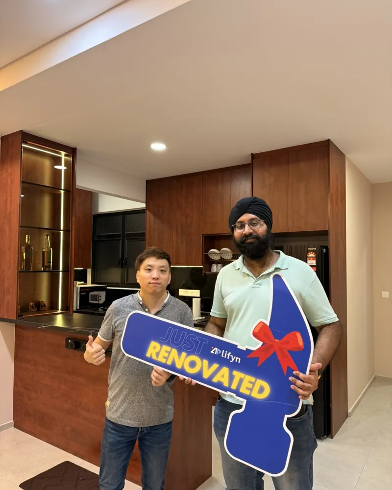 Condo renovation handover with owner – rental property renovation and property management in KL and Johor Bahru