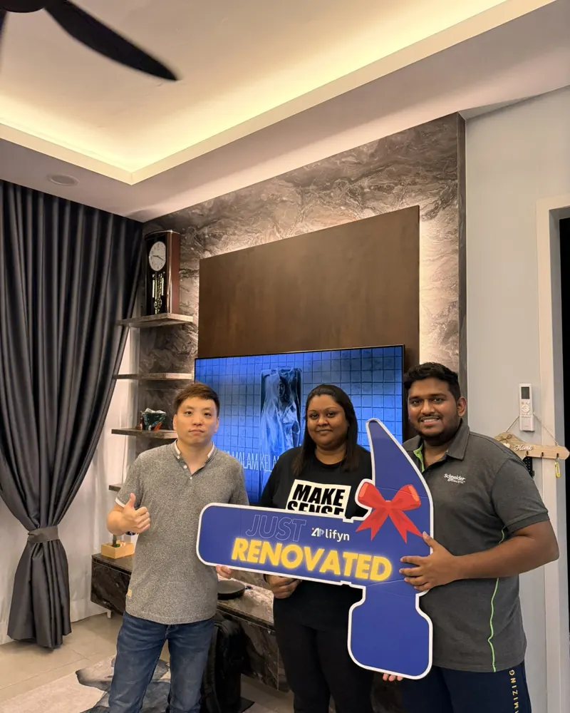 Condo renovation handover with owner – rental property renovation and property management in KL and Johor Bahru