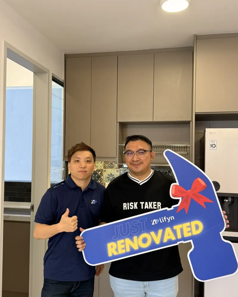 Condo renovation handover with owner – rental property renovation and property management in KL and Johor Bahru