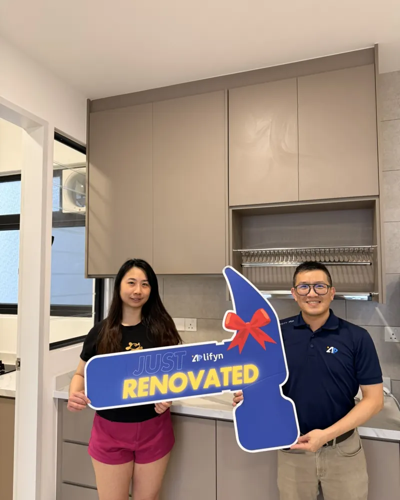 Condo renovation handover with owner – rental property renovation and property management in KL and Johor Bahru
