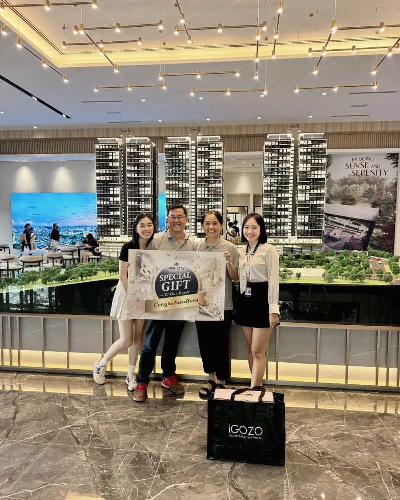 Apricity client buying a new home – property agent for new launch and subsale in KL and Johor Bahru