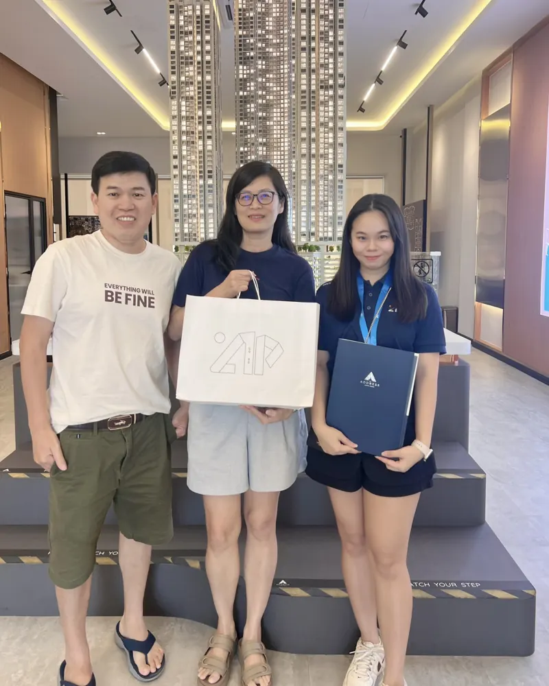 Apricity client buying a new home – property agent for new launch and subsale in KL and Johor Bahru