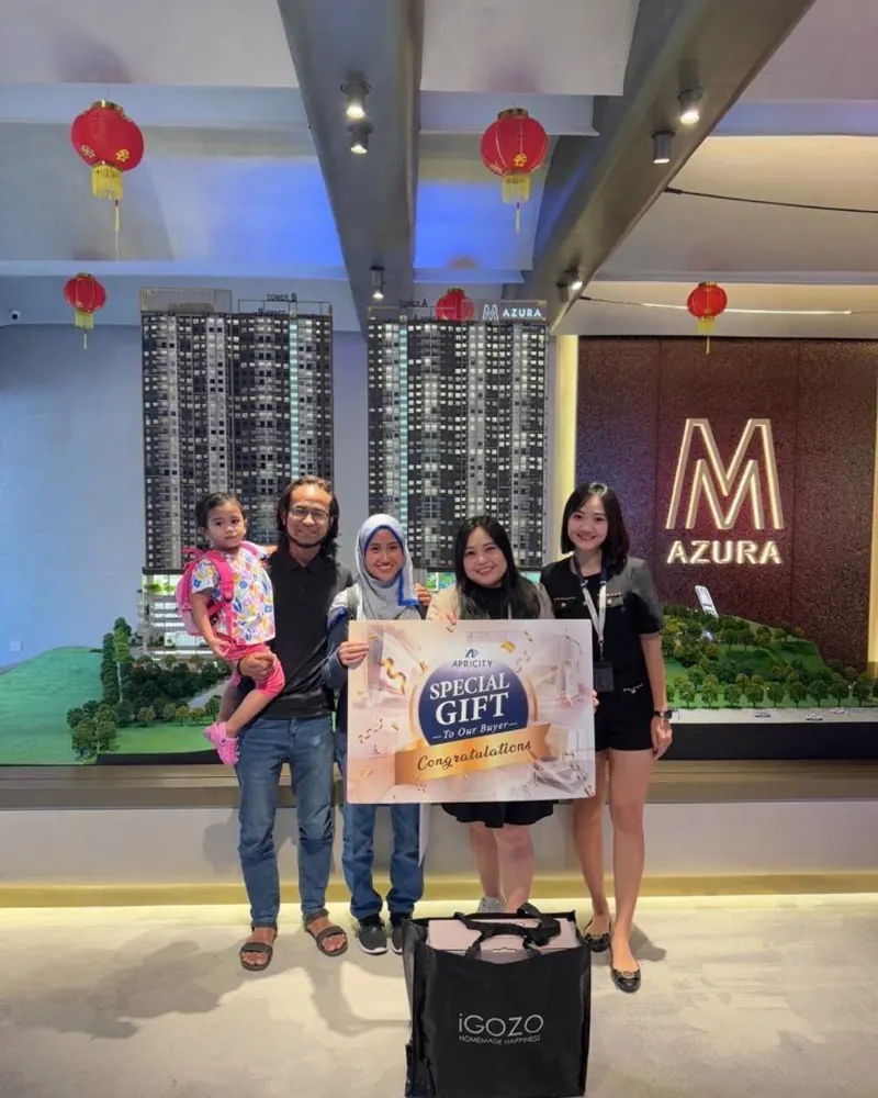 Apricity client buying a new home – property agent for new launch and subsale in KL and Johor Bahru