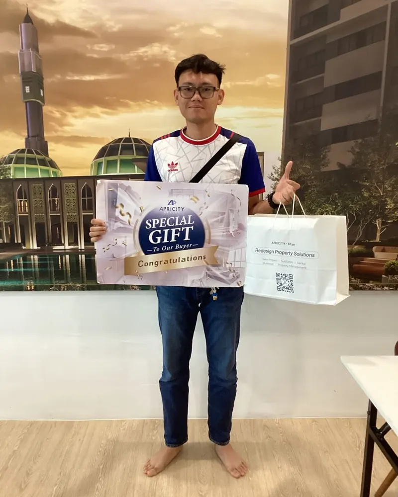 Apricity client buying a new home – property agent for new launch and subsale in KL and Johor Bahru