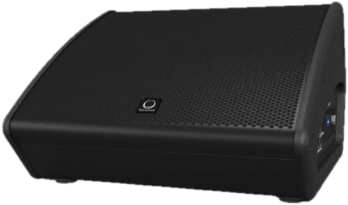 Monitorspeaker voor op het podium