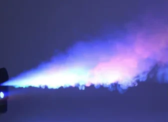 Licht zichtbaar in nevel
