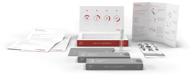Kit del examen genético