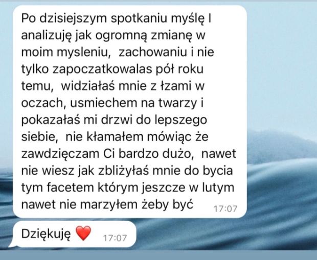 Wiadomość od klienta