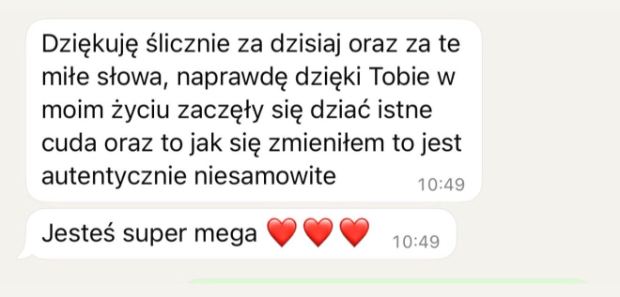 Wiadomość od klienta