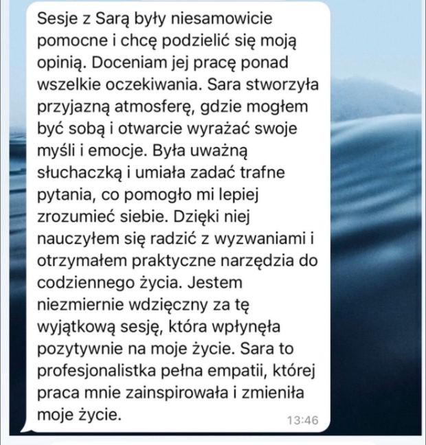 Wiadomość od klienta