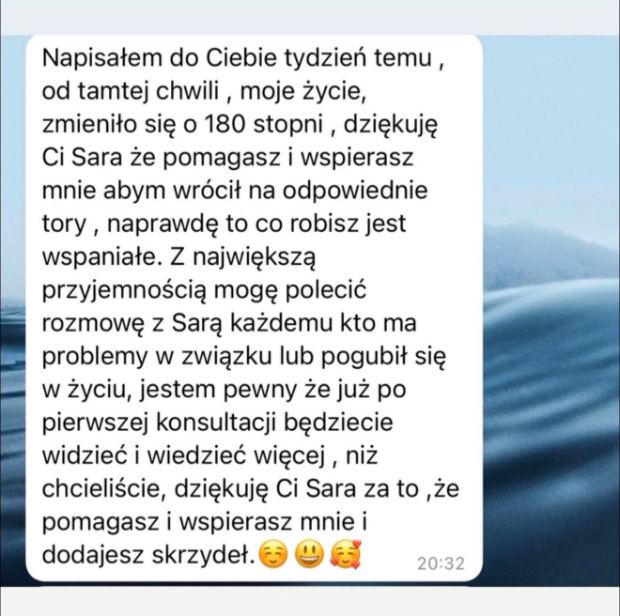 Wiadomość od klienta