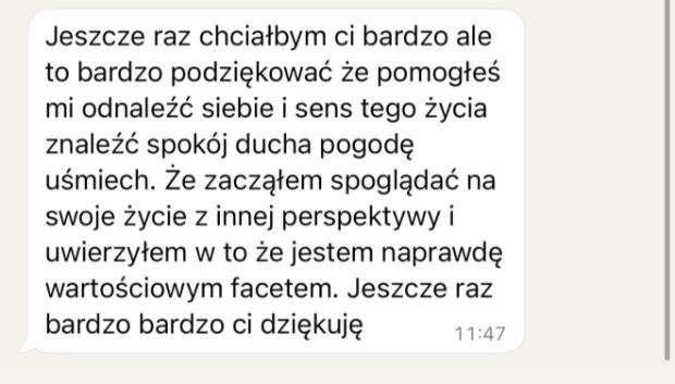 Wiadomość od klienta