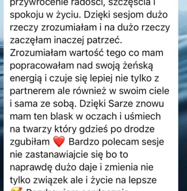 Wiadomość od klienta