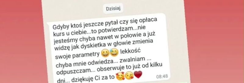 Wiadomość od klientki