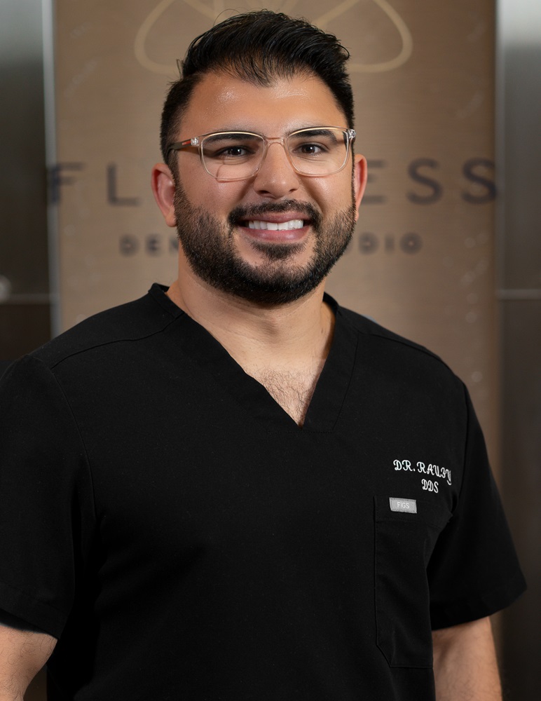 Dr. Muzmml Raufy, owner of Flawless Dental Studio in San Diego