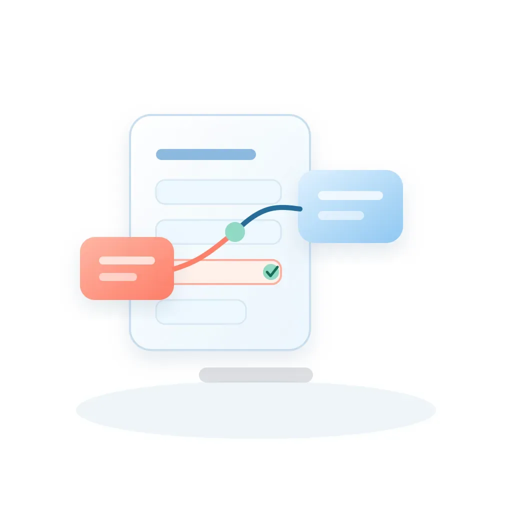 Illustration of a context-aware note template filling relevant treatment details.