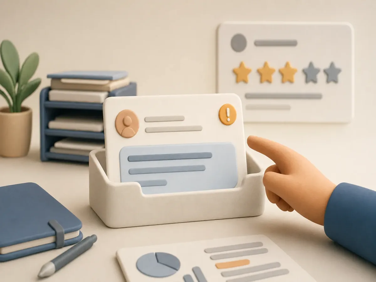 Operations manager spotting patient feedback before it turns into a public review issue.
