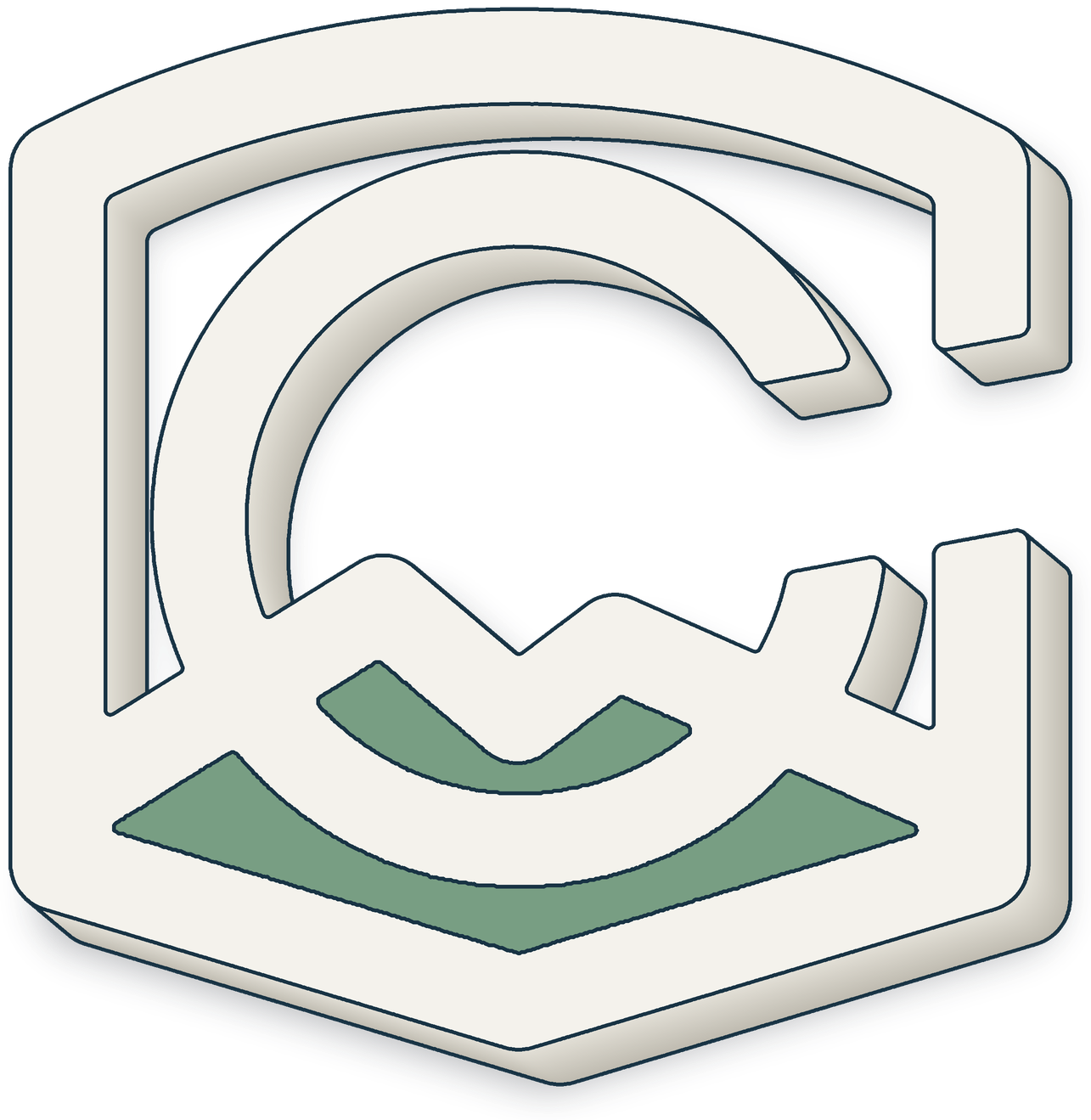 Climb for the Cure emblem
