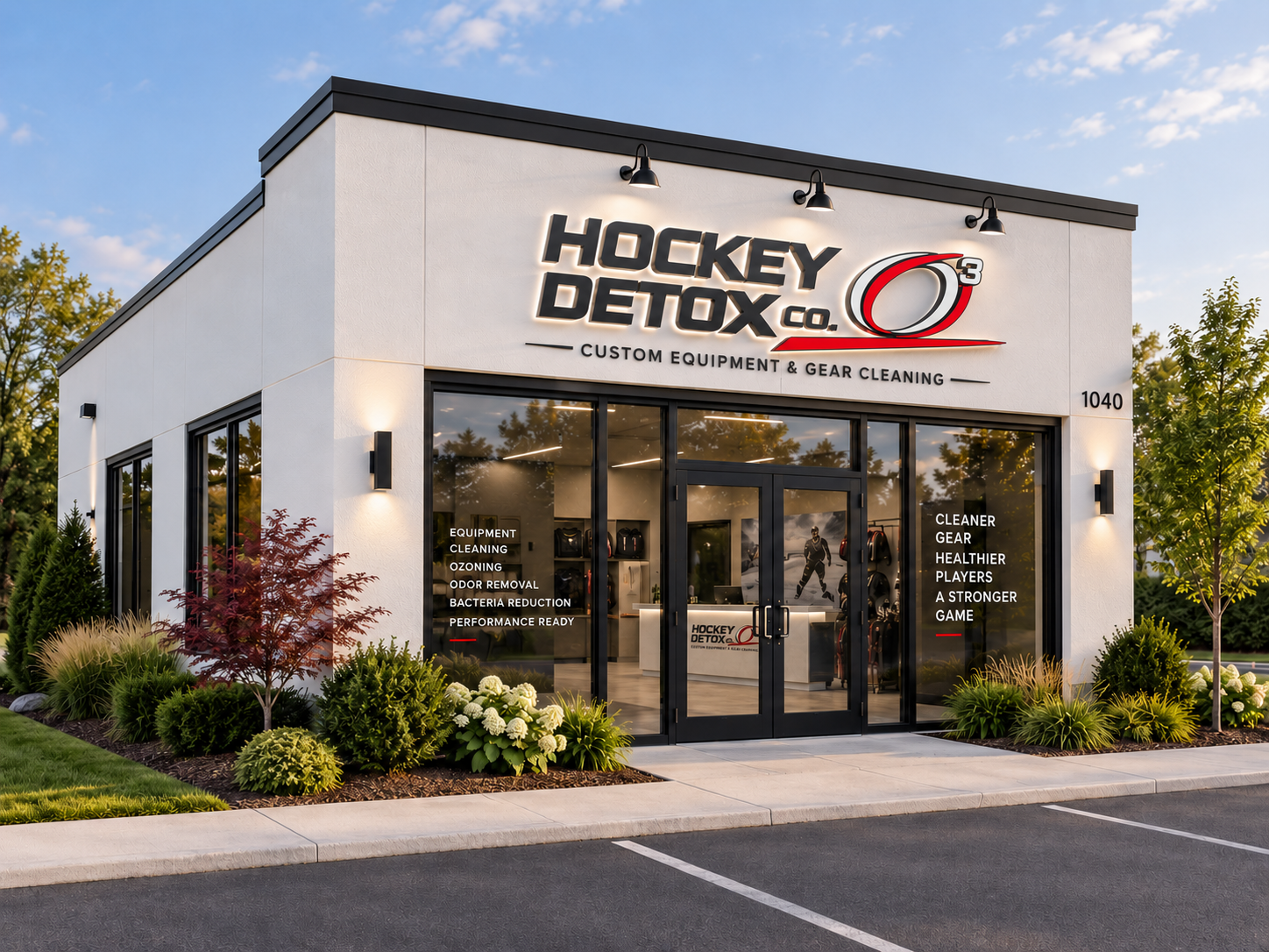 Hockey Detox Co. future workspace project in progress