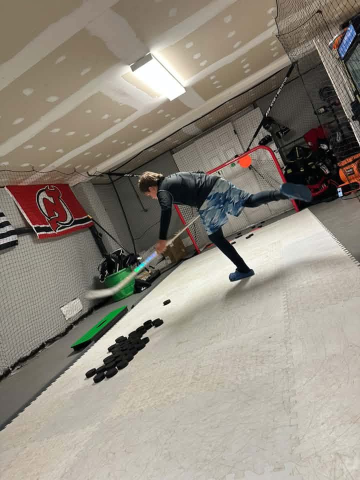 Basement shooting practice