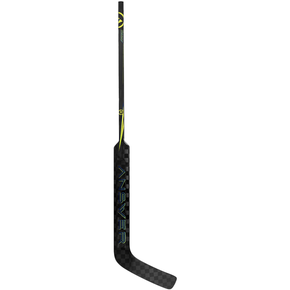 Warrior Answer 24 senior goalie stick, paddle and blade.