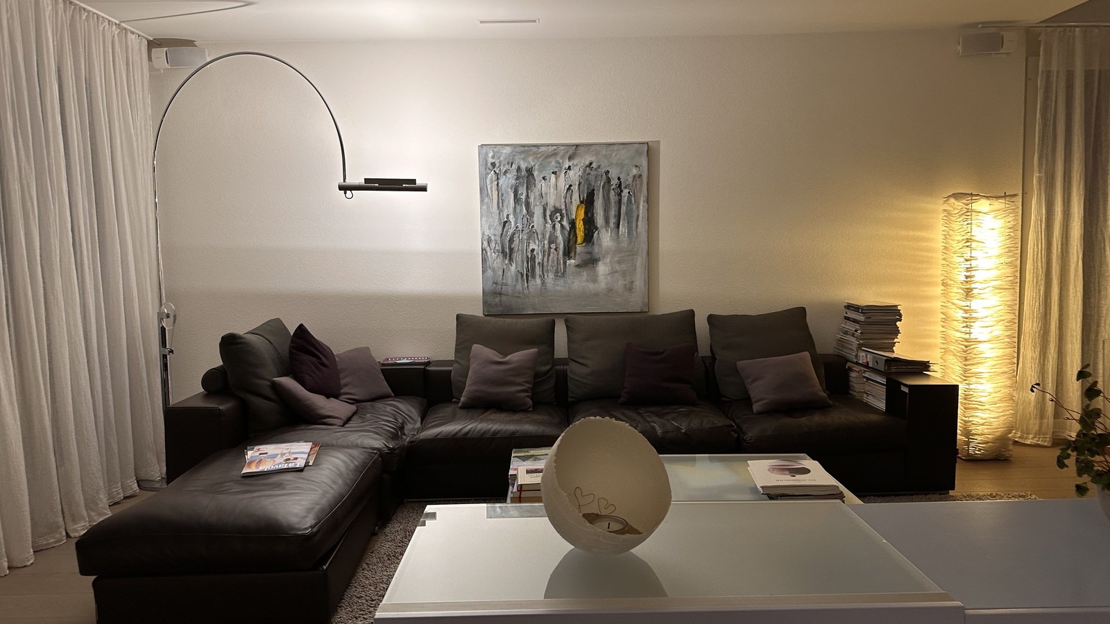 Wohnzimmer in Uster vor der Licht- und Interior-Beratung.