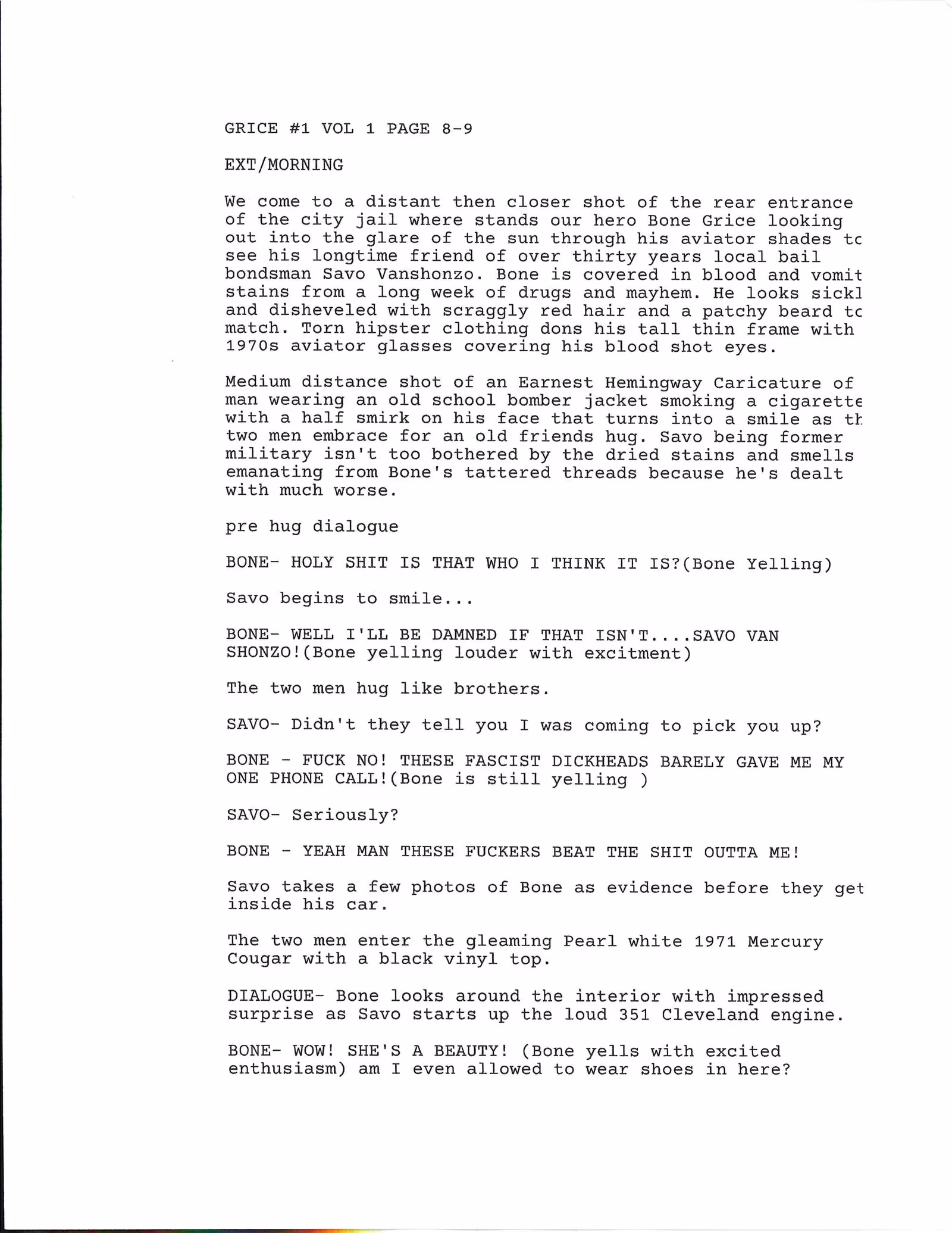 Leaked GRICE comic page 4.