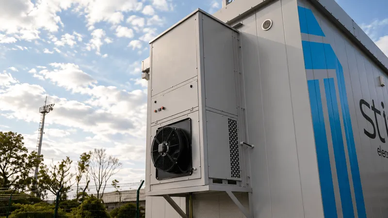 Climatização externa do eletrocentro Porto Itapoá - STI Electric