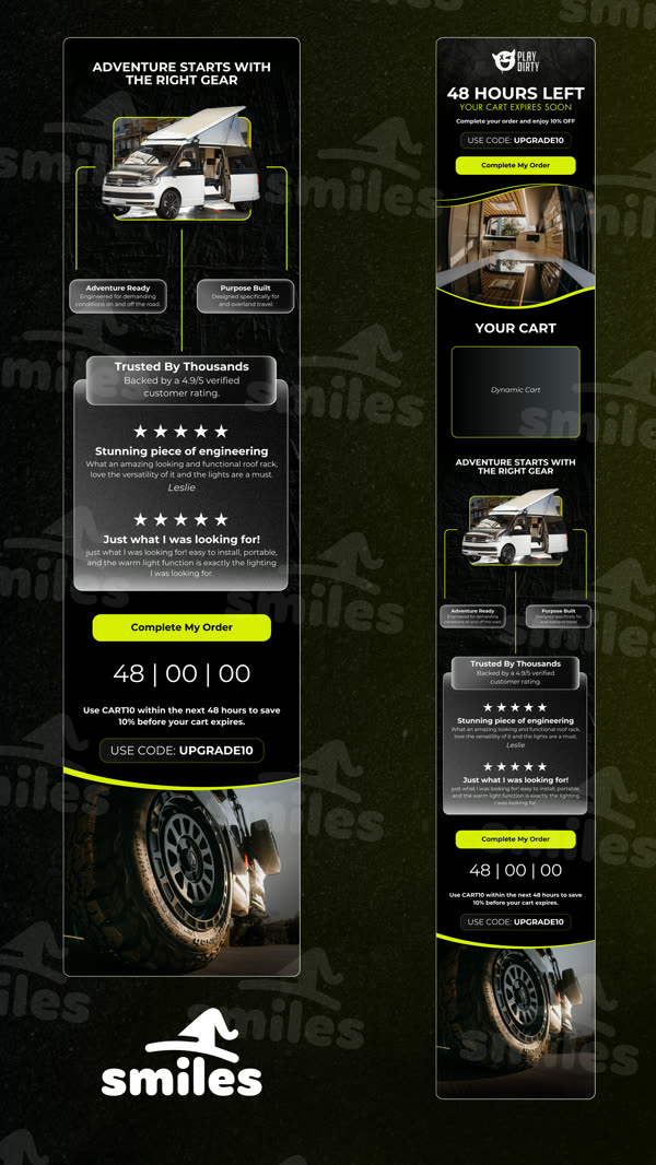 Play Dirty: adventure starts with the right gear, 48 hours left